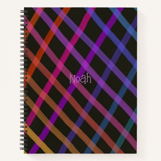 Carnet Croix arc-en-ciel (Devant)