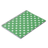 Carnet Croix blanche sur le vert (Côté gauche)