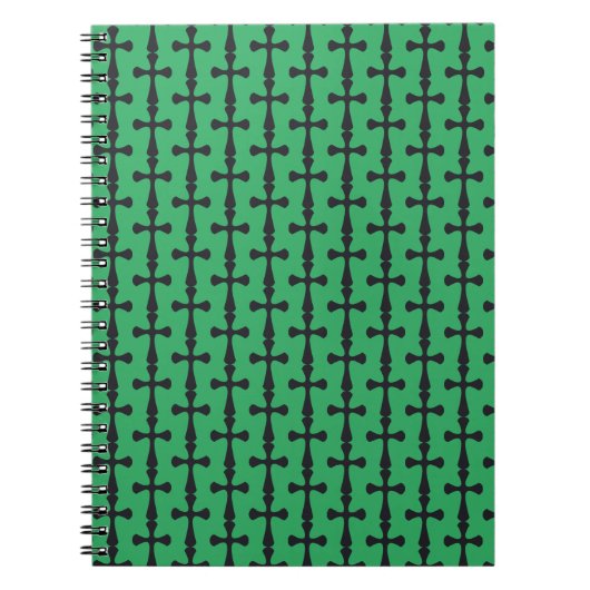 Carnet Croix bleue chrétienne (Devant)