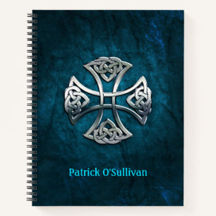 Carnet Croix celtique personnalisée
