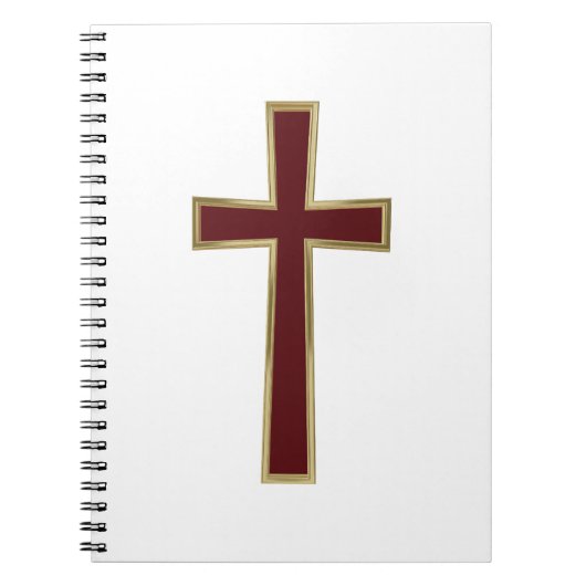 Carnet Croix chrétienne (Devant)