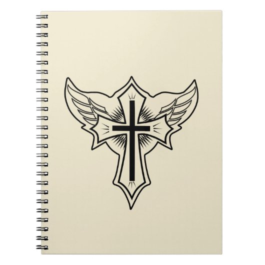 Carnet Croix chrétienne (Devant)