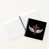 Carnet Croix chrétienne (Intérieur)