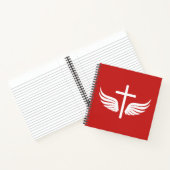Carnet Croix chrétienne (Intérieur)