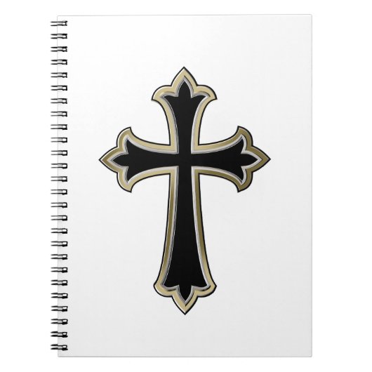 Carnet Croix chrétienne (Devant)