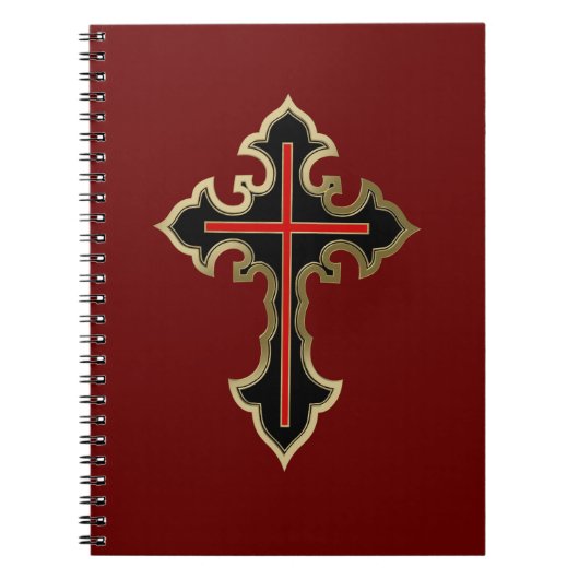 Carnet Croix chrétienne (Devant)