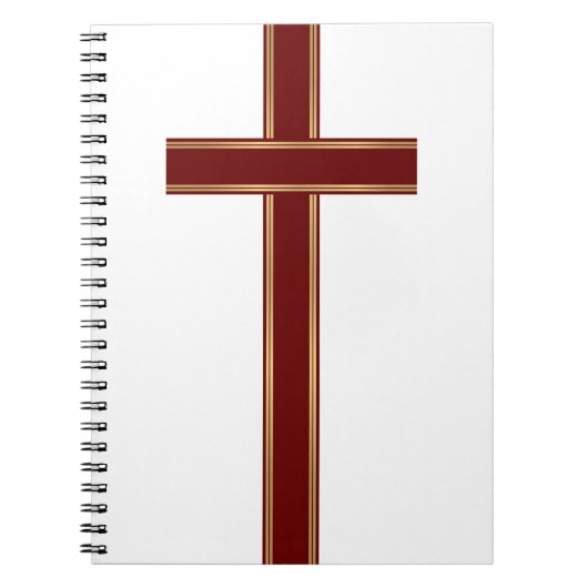 Carnet Croix chrétienne (Devant)