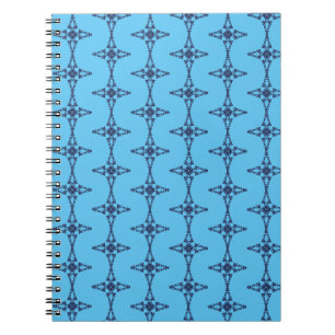 Carnet Croix Chrétienne en Bleu Céleste Art