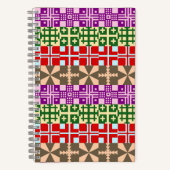 Carnet Croix chrétienne Motif 1 (Recto)