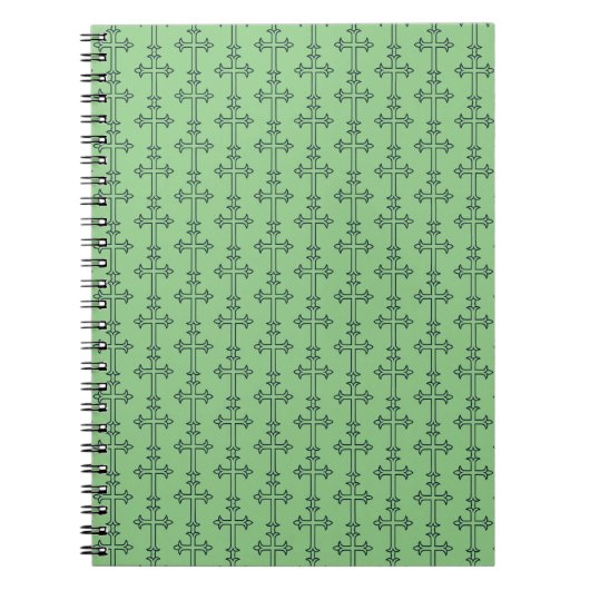 Carnet Croix chrétienne typique (Devant)