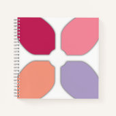 Carnet Croix de fleurs (Devant)
