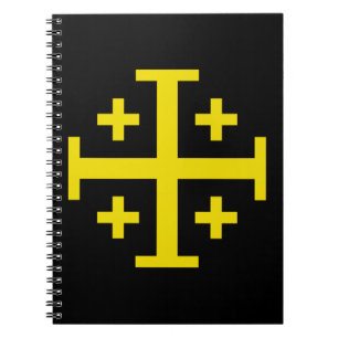 Carnet Croix de Jérusalem Croix quincunx du Christ