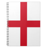 Carnet Croix de St George ~ Drapeau d'Angleterre (Devant)