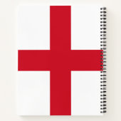 Carnet Croix de St George ~ Drapeau d'Angleterre (Dos)