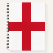 Carnet Croix de St George ~ Drapeau d'Angleterre (Devant)