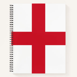 Carnet Croix de St George ~ Drapeau d'Angleterre