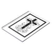 Carnet Croix fleurie (Côté gauche)