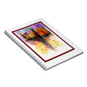 Carnet croix grunge impressionniste (Côté Droit)
