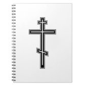 Carnet Croix orthodoxe (Devant)