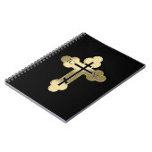 Carnet Croix orthodoxe chrétienne (Côté gauche)