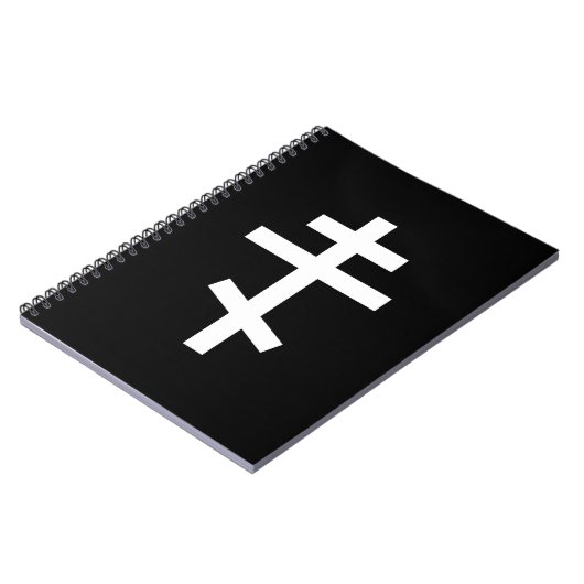 Carnet Croix orthodoxe orientale (Côté gauche)