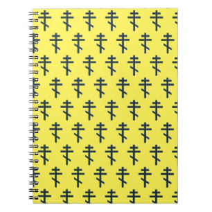Carnet croix orthodoxe russe
