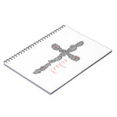 Carnet Croix percée - Ésaïe 53:5 (Côté gauche)