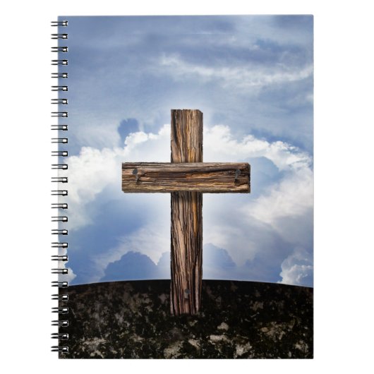 Carnet Croix robuste avec ciel (Devant)