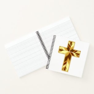 CARNET CROIX SAINTE EN OR