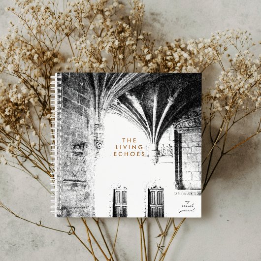 Carnet Croquis d'architecture gothique élégante