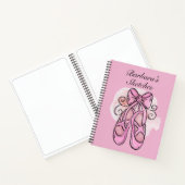 Carnet Croquis de ballet Customisé pour enfants (Intérieur)