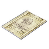 Carnet Croquis de Cthulhu par Lovecraft (Côté gauche)