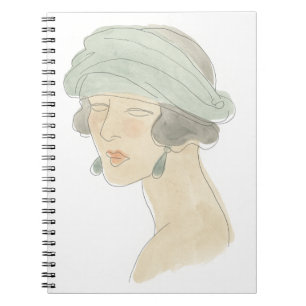 Carnet Croquis de mode d'aileron - portrait