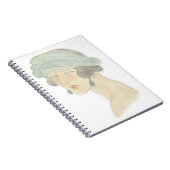 Carnet Croquis de mode Flapper - Portrait (Côté Droit)