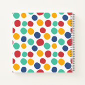 Carnet Croquis de Motif Abstrait couleur mignon (Dos)