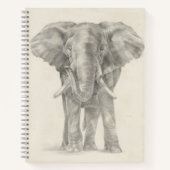 Carnet Croquis éléphant (Devant)