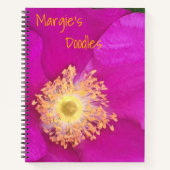 Carnet Croquis rose (Devant)