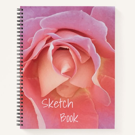 Carnet Croquis rose (Devant)