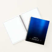 Carnet Croquis Royal Blue et Black Ombre (Intérieur)