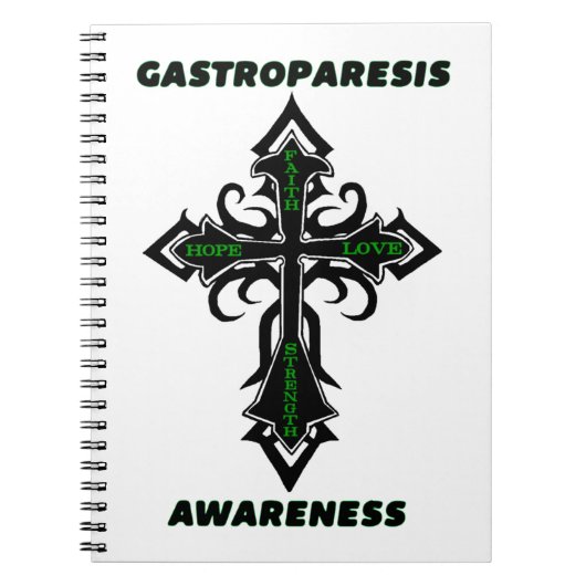 Carnet Cross/Awareness...Gastroparesis (Devant)