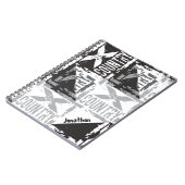 Carnet cross-country personnalisé (Côté gauche)