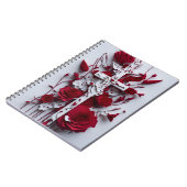 Carnet cross tattoo flower 18 (Côté gauche)