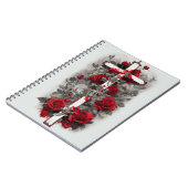 Carnet cross tattoo flower 2 (Côté gauche)