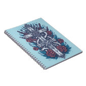 Carnet cross tattoo flower 22 (Côté Droit)