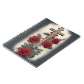 Carnet cross tattoo flower 5 (Côté gauche)