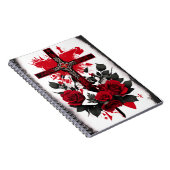 Carnet cross tattoo flower 7 (Côté Droit)