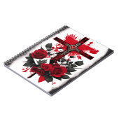 Carnet cross tattoo flower 7 (Côté gauche)