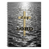 Carnet Cross This day the Lord hath made spiral notebook (Devant)
