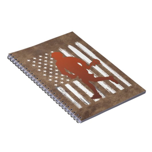 Carnet Crosse du drapeau américain (Côté Droit)