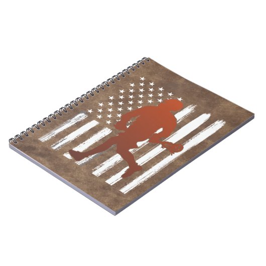 Carnet Crosse du drapeau américain (Côté gauche)